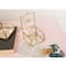 Home Details Gold Vintage Laced Glass Square Keepsake Box